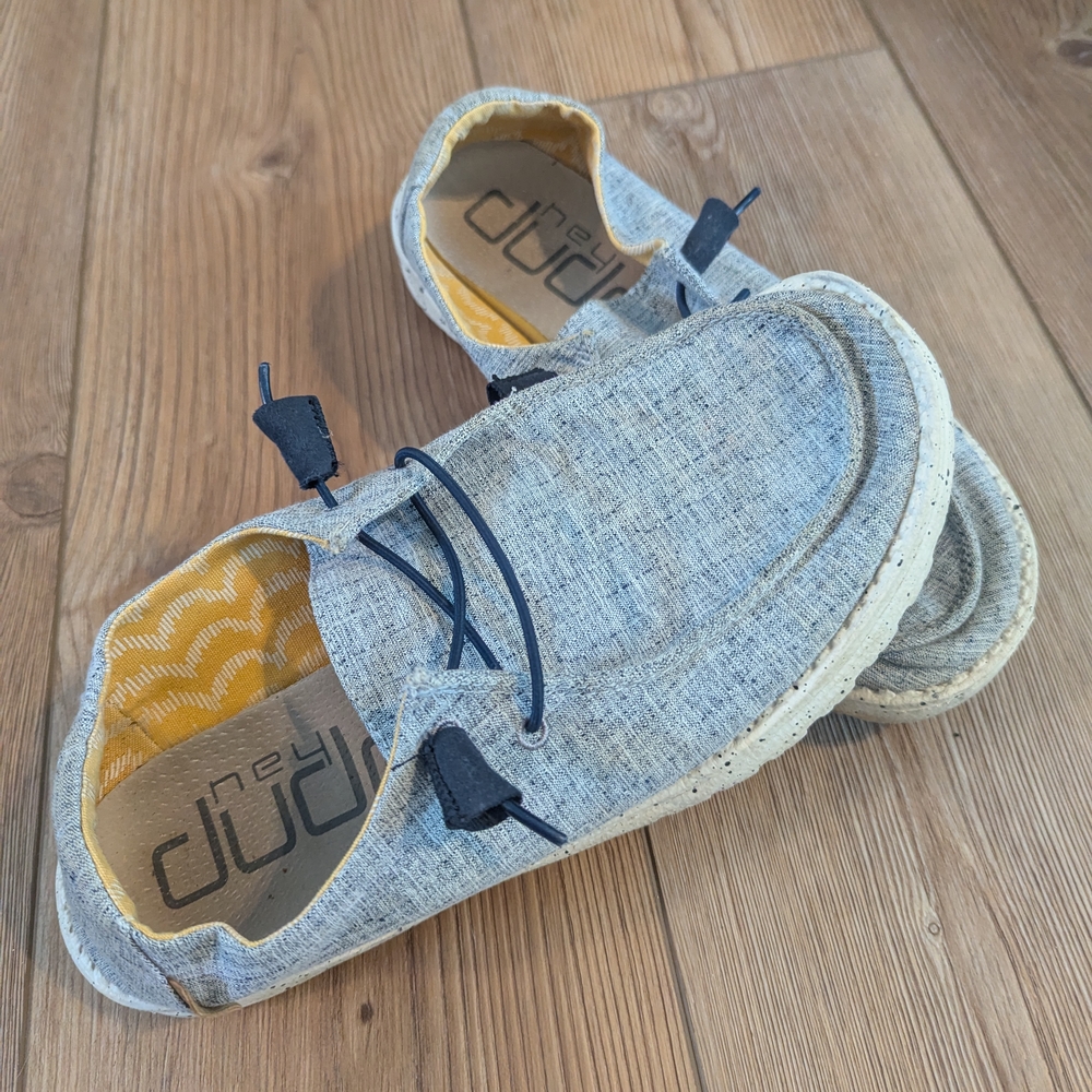 Hey Dude Light Blue Casual Loafers